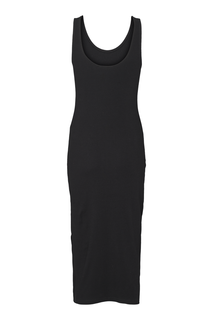 Basic Apparel Ludmilla Openback Dress Kjoler 001 Black